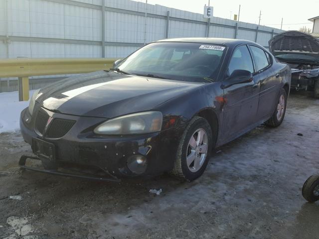 2G2WP552X81119465 - 2008 PONTIAC GRAND PRIX BLACK photo 2