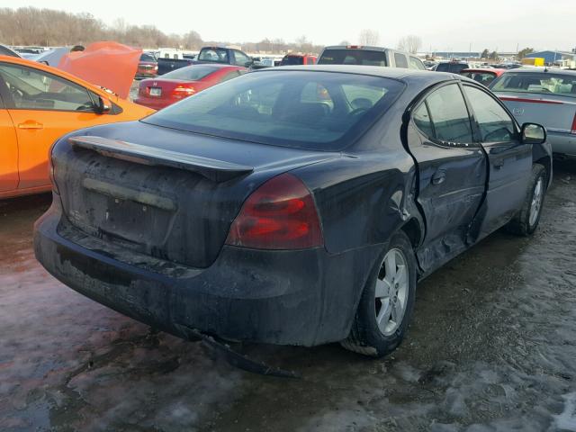 2G2WP552X81119465 - 2008 PONTIAC GRAND PRIX BLACK photo 4