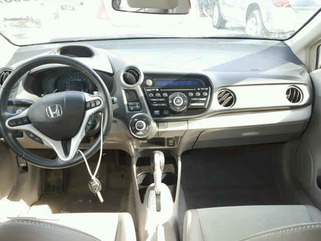 JHMZE2H75CS005577 - 2012 HONDA INSIGHT EX SILVER photo 9