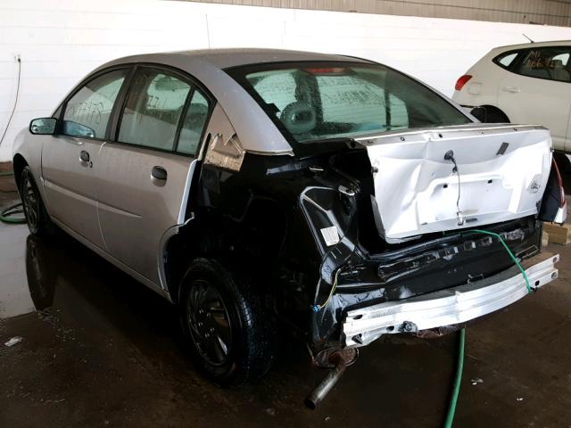 1G8AG52F43Z180785 - 2003 SATURN ION LEVEL SILVER photo 3