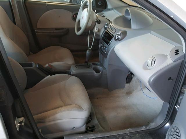 1G8AG52F43Z180785 - 2003 SATURN ION LEVEL SILVER photo 5