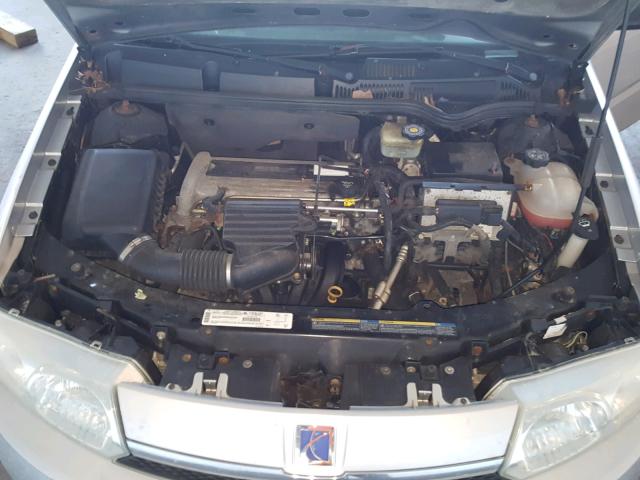 1G8AG52F43Z180785 - 2003 SATURN ION LEVEL SILVER photo 7