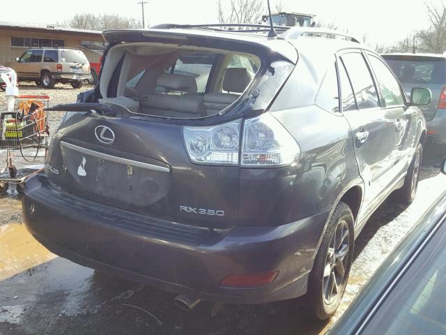 2T2HK31U19C131873 - 2009 LEXUS RX 350 GRAY photo 4