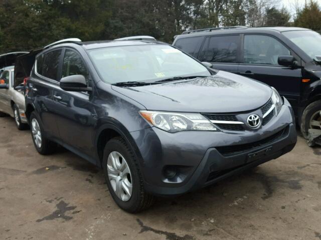 JTMBFREV7DD024052 - 2013 TOYOTA RAV4 LE GRAY photo 1