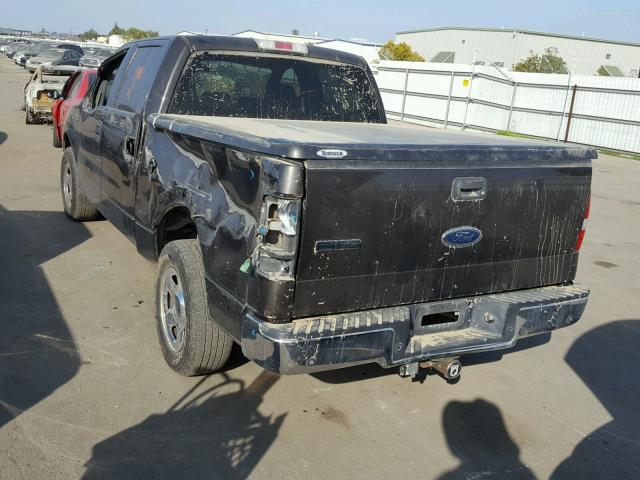 1FTPW12565KE69407 - 2005 FORD F150 SUPER GRAY photo 3