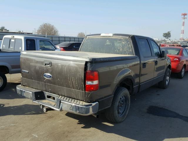 1FTPW12565KE69407 - 2005 FORD F150 SUPER GRAY photo 4