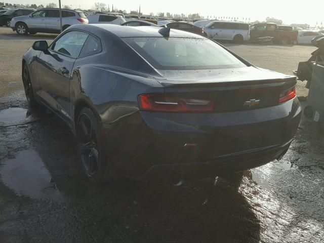 1G1FB1RX9H0140336 - 2017 CHEVROLET CAMARO LT CHARCOAL photo 3