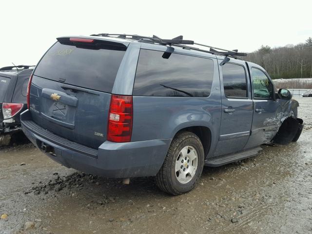 1GNFK16388R111826 - 2008 CHEVROLET SUBURBAN K BLUE photo 4