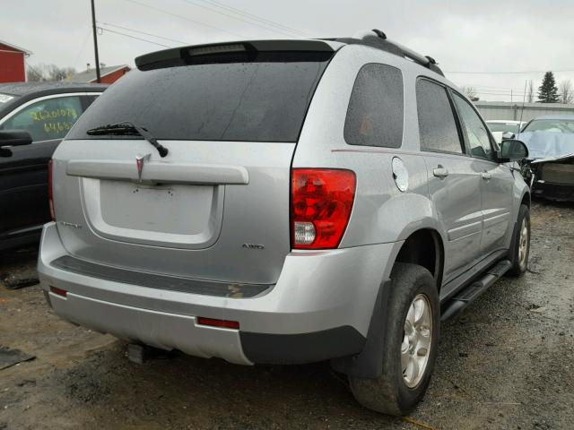 2CKDL73F466083507 - 2006 PONTIAC TORRENT SILVER photo 4