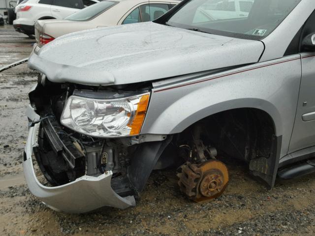 2CKDL73F466083507 - 2006 PONTIAC TORRENT SILVER photo 9