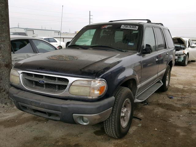 1FMZU83PX1ZA51811 - 2001 FORD EXPLORER X BLUE photo 2