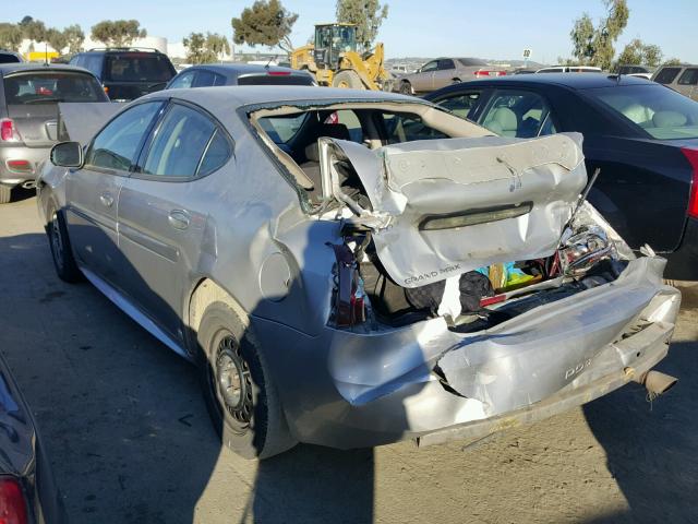 2G2WP552161281708 - 2006 PONTIAC GRAND PRIX SILVER photo 3