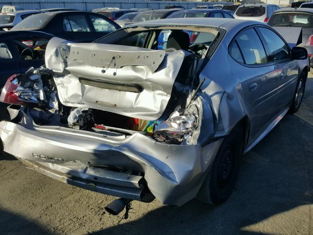 2G2WP552161281708 - 2006 PONTIAC GRAND PRIX SILVER photo 4