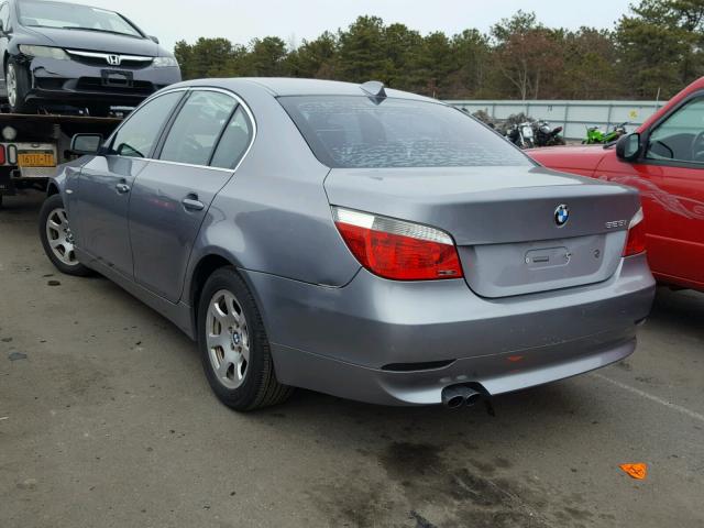 WBANA535X4B852080 - 2004 BMW 525 I GRAY photo 3