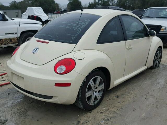 3VWPW31C66M414426 - 2006 VOLKSWAGEN NEW BEETLE CREAM photo 4