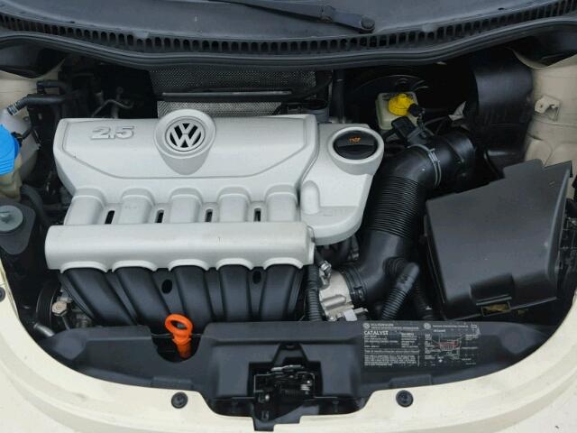 3VWPW31C66M414426 - 2006 VOLKSWAGEN NEW BEETLE 奶油色 照片 7