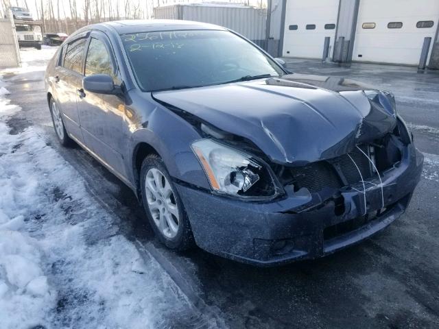 1N4BA41E78C812225 - 2008 NISSAN MAXIMA SE BLACK photo 1