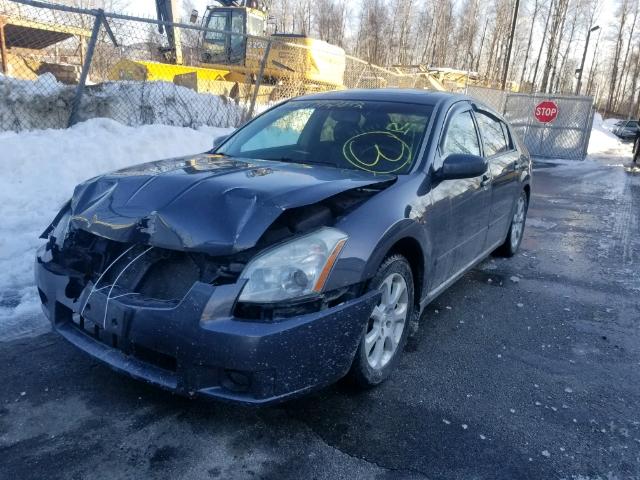 1N4BA41E78C812225 - 2008 NISSAN MAXIMA SE BLACK photo 2