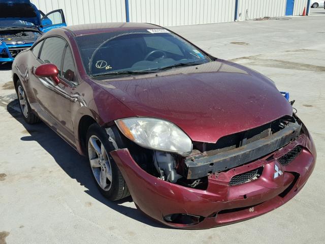 4A3AK24F37E016471 - 2007 MITSUBISHI ECLIPSE GS BURGUNDY photo 1