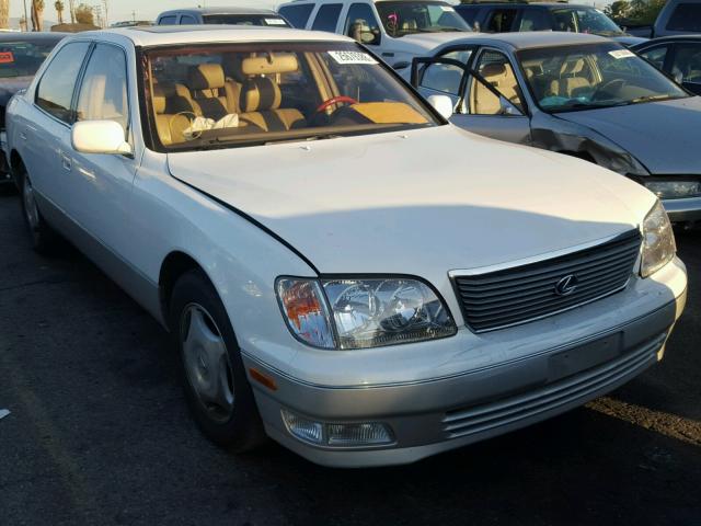 JT8BH28F0Y0168043 - 2000 LEXUS LS 400 WHITE photo 1