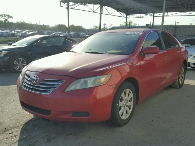 4T1BB46K77U008226 - 2007 TOYOTA CAMRY NEW RED photo 2