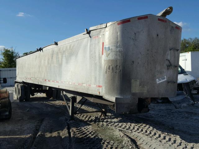 1E9DM39283T316003 - 2003 DUMP TRAILER WHITE photo 1