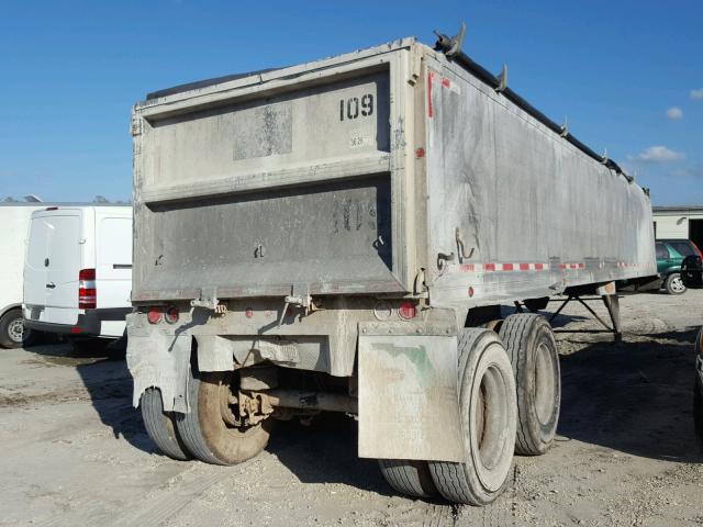 1E9DM39283T316003 - 2003 DUMP TRAILER WHITE photo 4