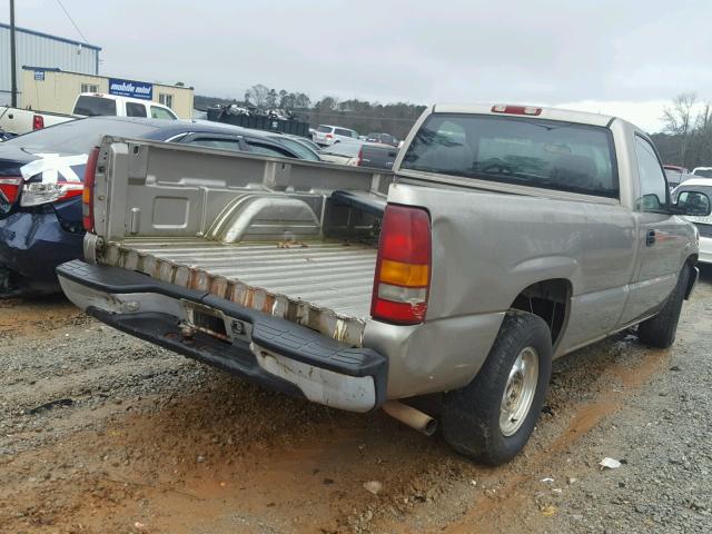 1GTEC14V3YE324051 - 2000 GMC NEW SIERRA SILVER photo 4