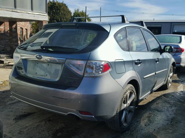 JF1GH63659H827622 - 2009 SUBARU IMPREZA OU TEAL photo 4