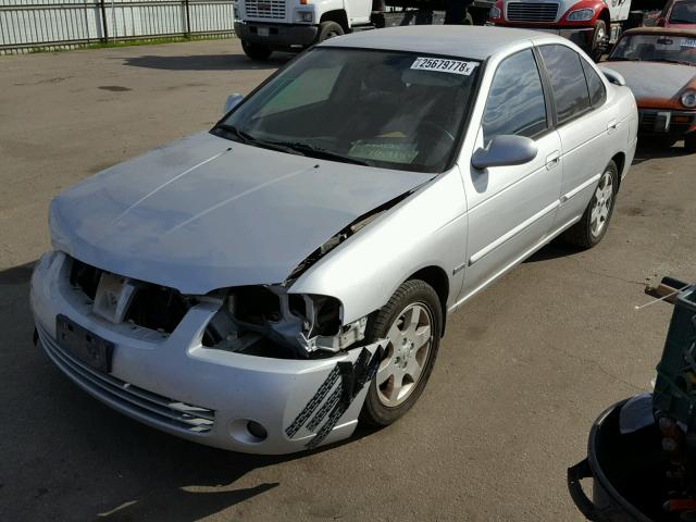 3N1CB51D36L504918 - 2006 NISSAN SENTRA 1.8 SILVER photo 2