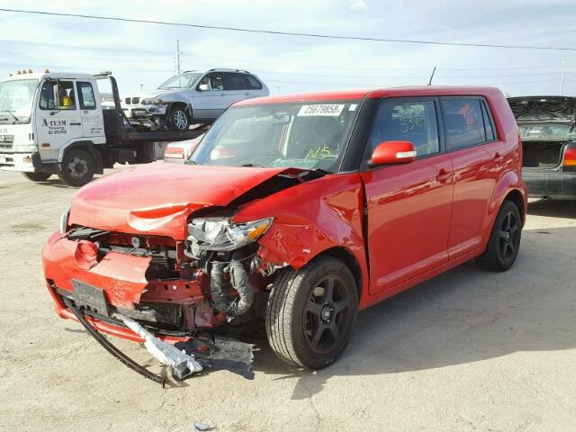 JTLZE4FE0DJ036231 - 2013 TOYOTA SCION XB RED photo 2