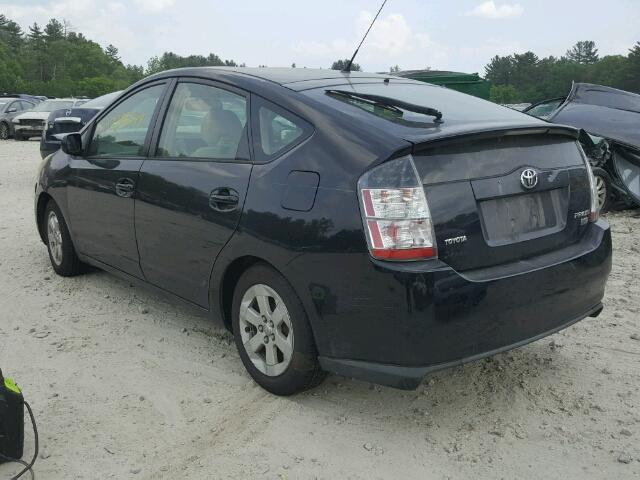 JTDKB20U153049280 - 2005 TOYOTA PRIUS BLACK photo 3