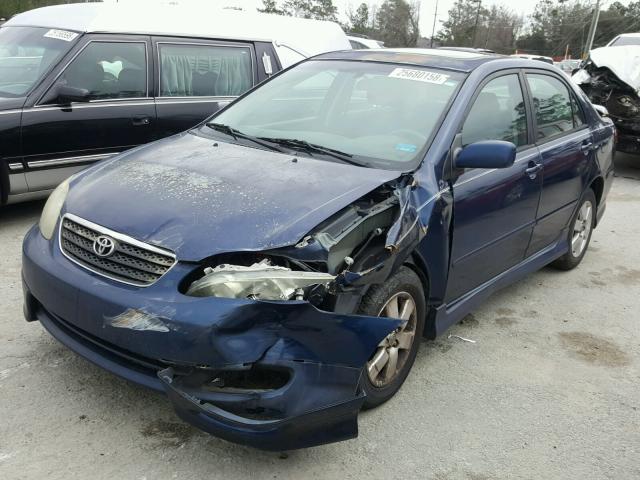 2T1BR32E85C444863 - 2005 TOYOTA COROLLA CE BLUE photo 2