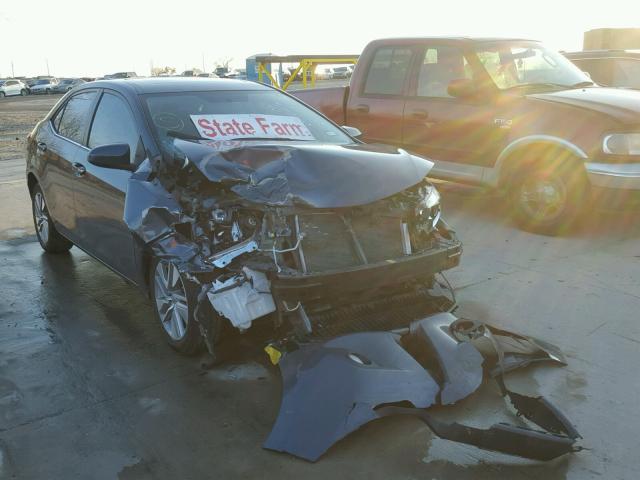 5YFBPRHE7EP088230 - 2014 TOYOTA COROLLA EC 灰色 照片 1