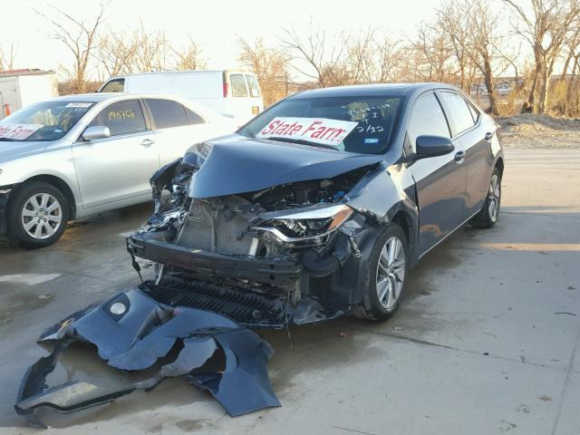 5YFBPRHE7EP088230 - 2014 TOYOTA COROLLA EC 灰色 照片 2