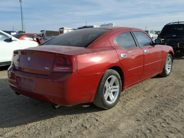 2B3KA53H96H405879 - 2006 DODGE CHARGER R/ RED photo 4