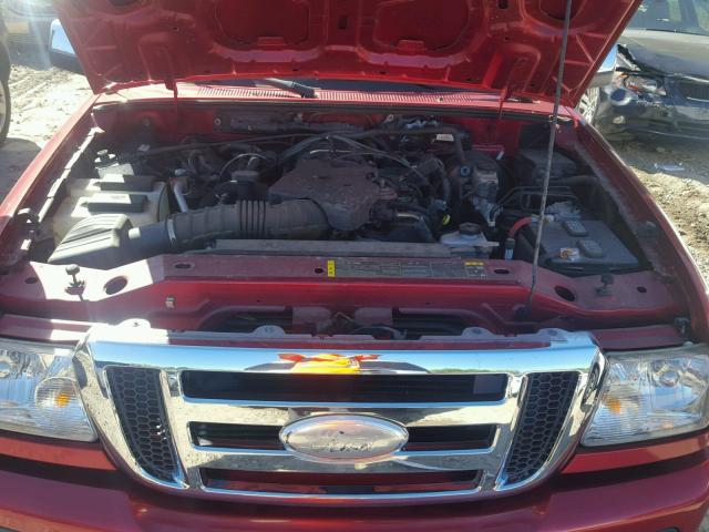 1FTZR45E76PA19217 - 2006 FORD RANGER SUP RED photo 7