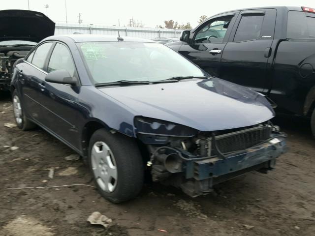 1G2ZF57B884241193 - 2008 PONTIAC G6 VALUE L BLUE photo 1