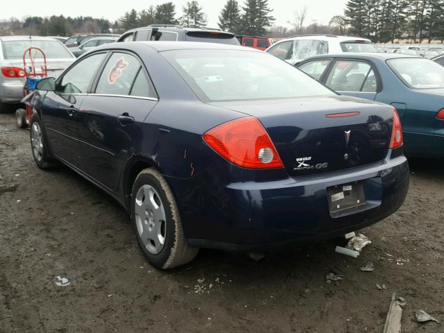 1G2ZF57B884241193 - 2008 PONTIAC G6 VALUE L BLUE photo 3