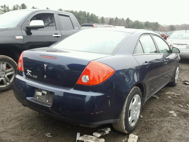 1G2ZF57B884241193 - 2008 PONTIAC G6 VALUE L BLUE photo 4