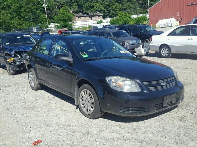 1G1AD5F51A7173066 - 2010 CHEVROLET COBALT 1LT BLACK photo 1