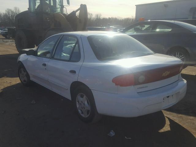 1G1JC52F057122617 - 2005 CHEVROLET CAVALIER WHITE photo 3