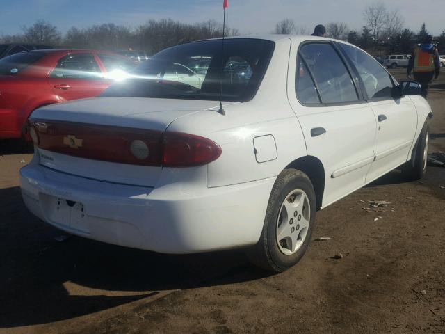 1G1JC52F057122617 - 2005 CHEVROLET CAVALIER WHITE photo 4