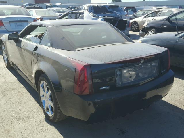 1G6YV36A585601511 - 2008 CADILLAC XLR BLACK photo 3