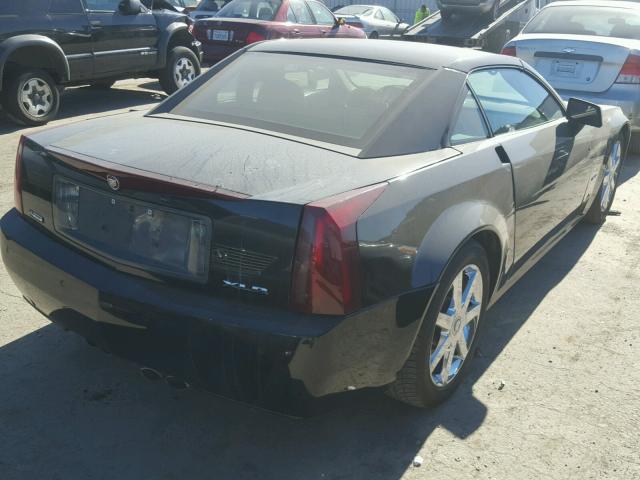 1G6YV36A585601511 - 2008 CADILLAC XLR BLACK photo 4