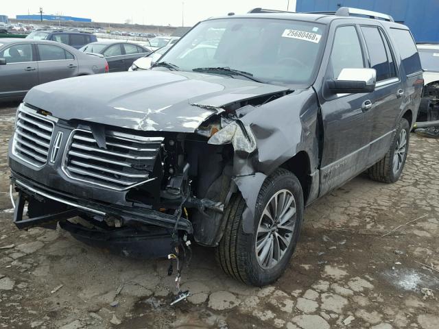5LMJJ2JT5HEL11940 - 2017 LINCOLN NAVIGATOR ნაცრისფერი ფოტო 2