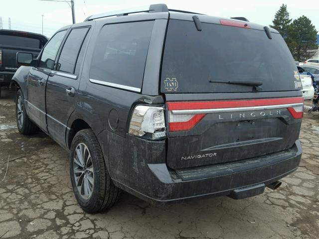 5LMJJ2JT5HEL11940 - 2017 LINCOLN NAVIGATOR ნაცრისფერი ფოტო 3