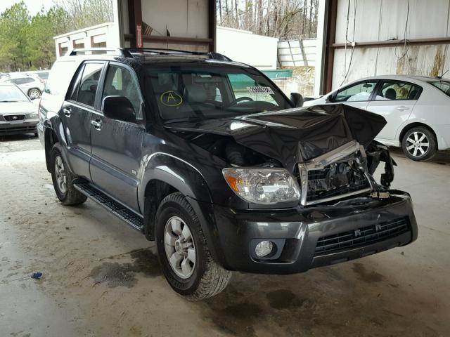 JTEZU14R768057456 - 2006 TOYOTA 4RUNNER SR BLACK photo 1