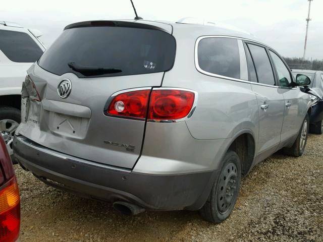 5GAER13778J279321 - 2008 BUICK ENCLAVE CX SILVER photo 4