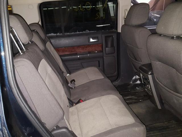 2FMHK6CC4ABA74524 - 2010 FORD FLEX SEL Սև լուսանկար 6